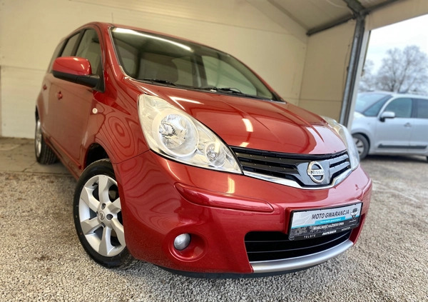 Nissan Note cena 22900 przebieg: 98000, rok produkcji 2010 z Drobin małe 562